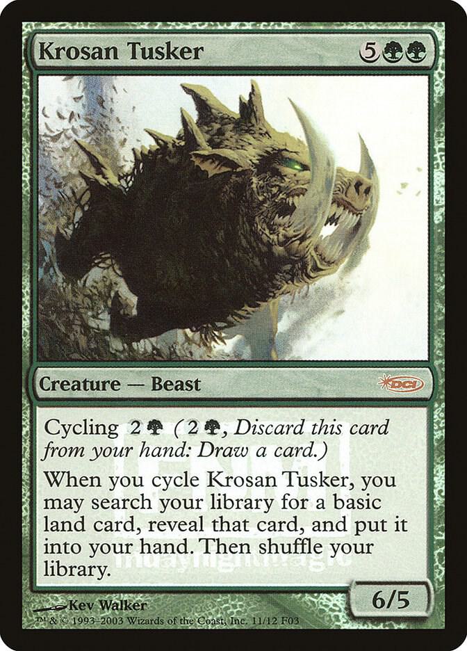 Krosan Tusker 11/13 (FNM Promos)  - Foil | Good Games Modbury