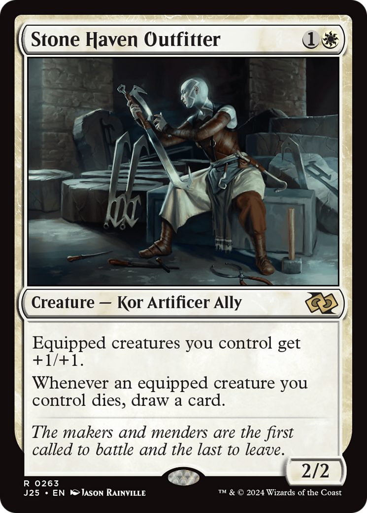 Stone Haven Outfitter [Foundations Jumpstart] | Good Games Modbury