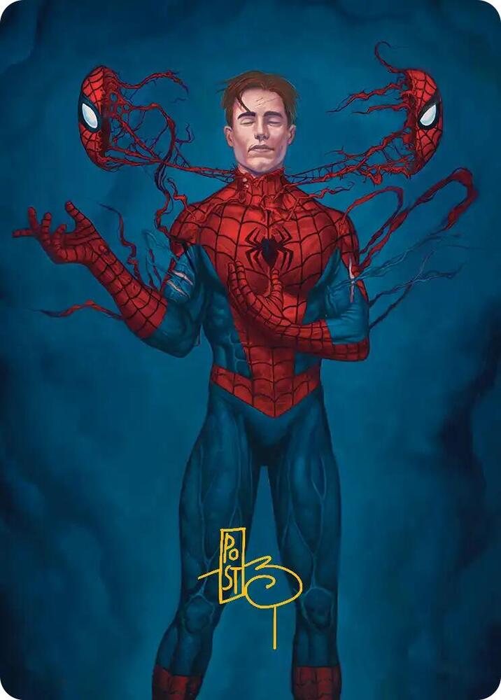 Secret Identity Art Card Gold Stamped Signature 6 (Art Series: Marvel's Spider-Man)  | Good Games Modbury