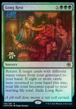 Long Rest [Dungeons & Dragons: Adventures in the Forgotten Realms Prerelease Promos] | Good Games Modbury