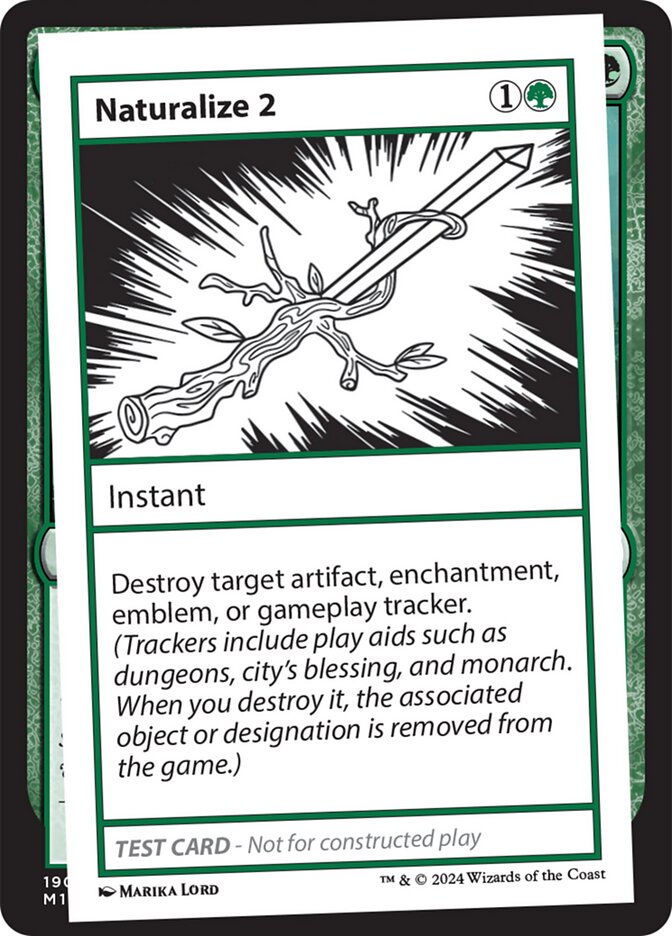 Naturalize 2 579/390 (Mystery Booster 2 Playtest Cards)  | Good Games Modbury