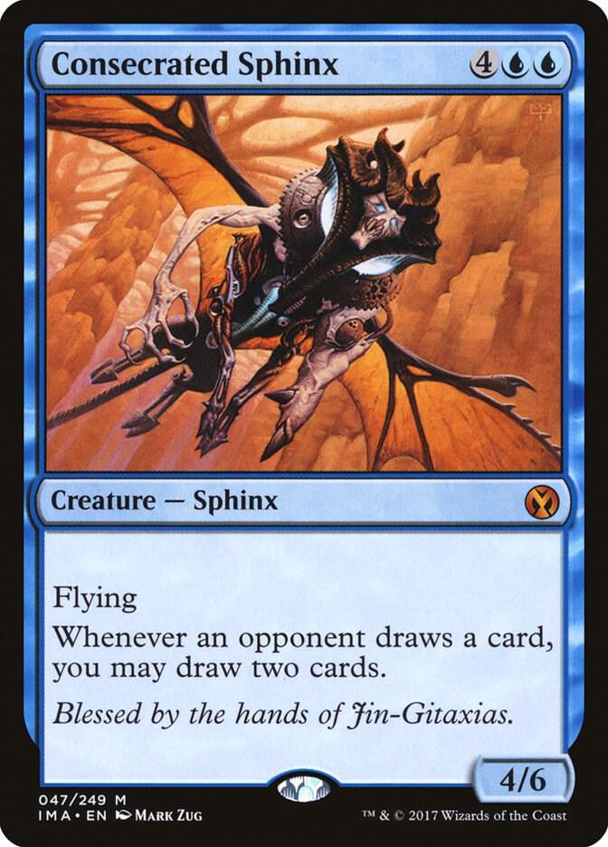 Consecrated Sphinx 47/249 (Iconic Masters)  - Foil | Good Games Modbury