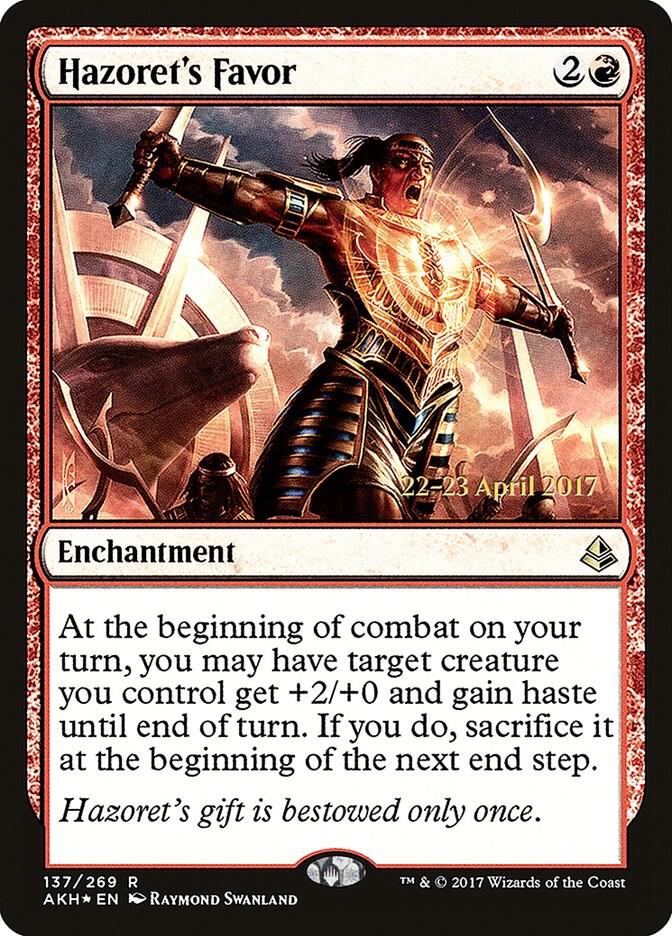 Hazorets Favor 137s/77 (Prerelease Cards)  - Foil | Good Games Modbury