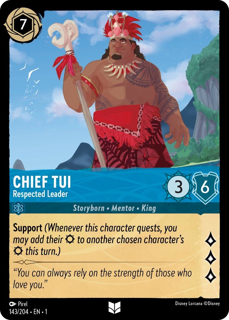 Chief Tui - Respected Leader (143/204) [The First Chapter] | Good Games Modbury