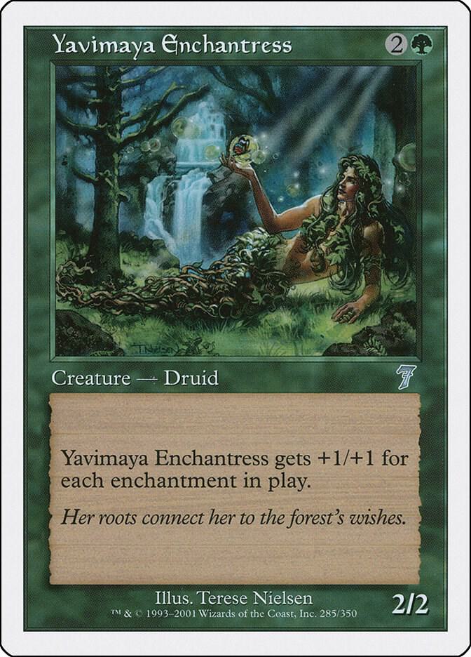 Yavimaya Enchantress 285/350 (7th Edition)  | Good Games Modbury