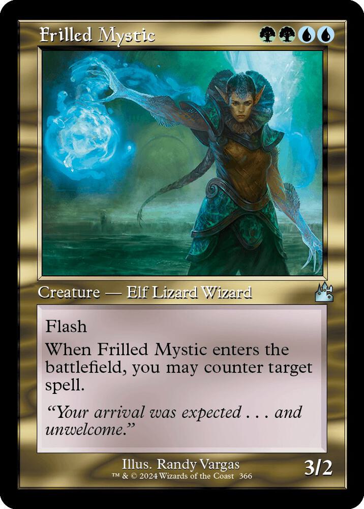Frilled Mystic 366/291 (Ravnica Remastered)  - Retro Foil | Good Games Modbury