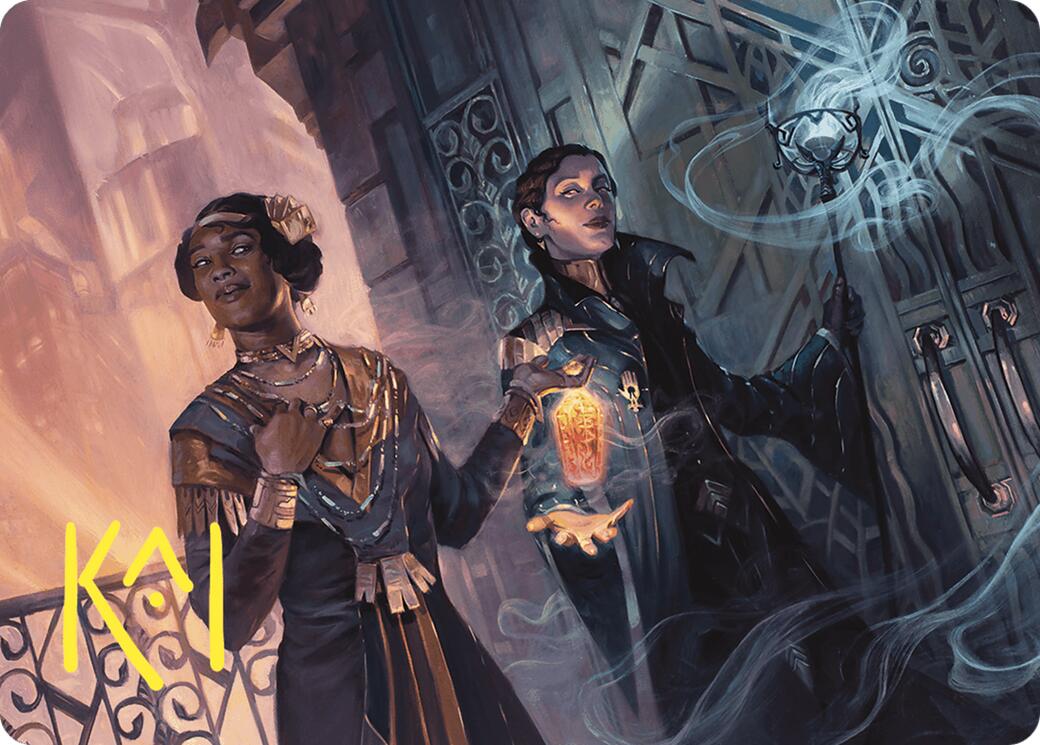Bribery Art Card (Gold-Stamped Signature) [Commander Masters Art Series] | Good Games Modbury