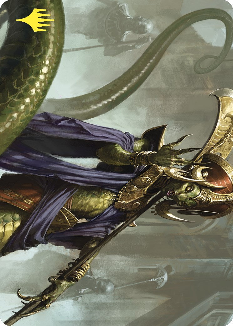 Sidisi, Brood Tyrant Art Card (Gold-Stamped) [Commander Masters Art Series] | Good Games Modbury