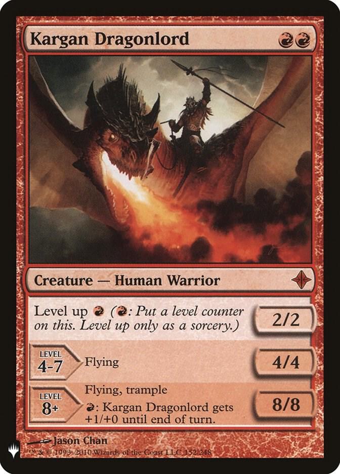 Kargan Dragonlord ROE-152/5075 (The List Reprints)  | Good Games Modbury