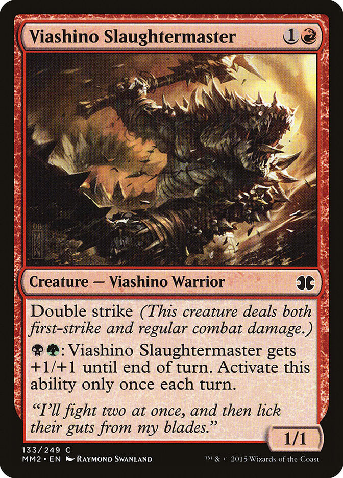 Viashino Slaughtermaster 133/249 (Modern Masters 2015)  | Good Games Modbury