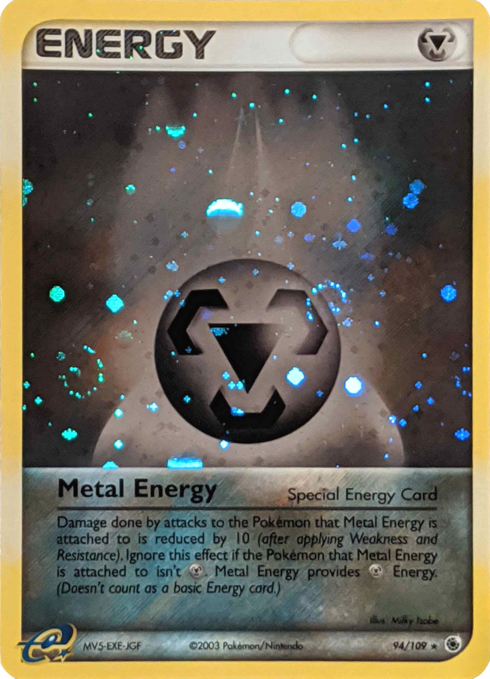 Metal Enery (94/109) (Cosmos Holo) [EX: Ruby & Sapphire] | Good Games Modbury