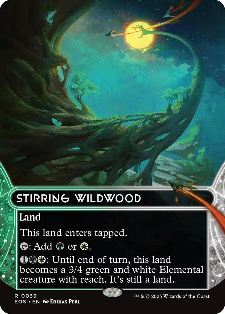 Stirring Wildwood  39 (Edge of Eternities: Stellar Sights)  - Borderless | Good Games Modbury