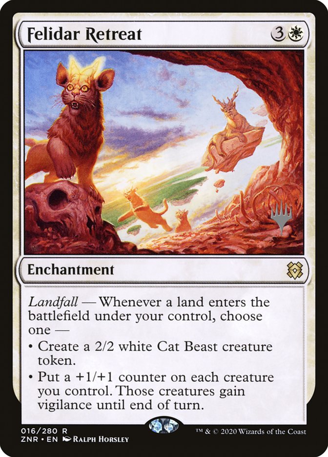 Felidar Retreat (Promo Pack) [Zendikar Rising Promos] | Good Games Modbury