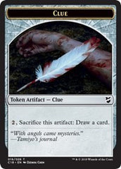 Clue // Construct (021) Double-Sided Token [Commander 2018 Tokens] | Good Games Modbury