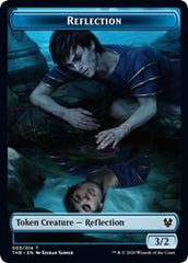 Reflection // Satyr Double-Sided Token [Theros Beyond Death Tokens] | Good Games Modbury