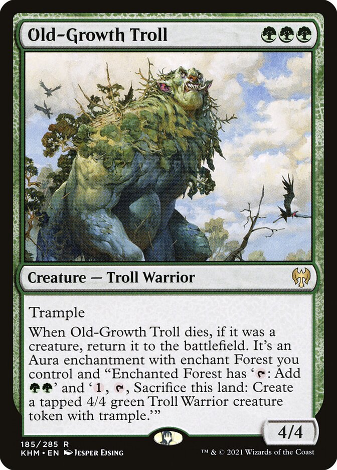 Old-Growth Troll 185/285 (Kaldheim)  | Good Games Modbury