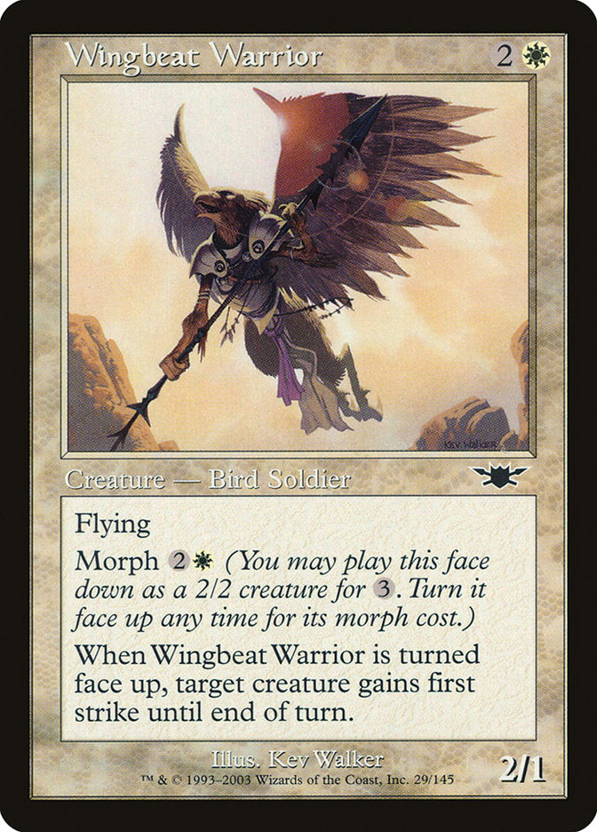 Wingbeat Warrior 29/145 (Legions)  | Good Games Modbury