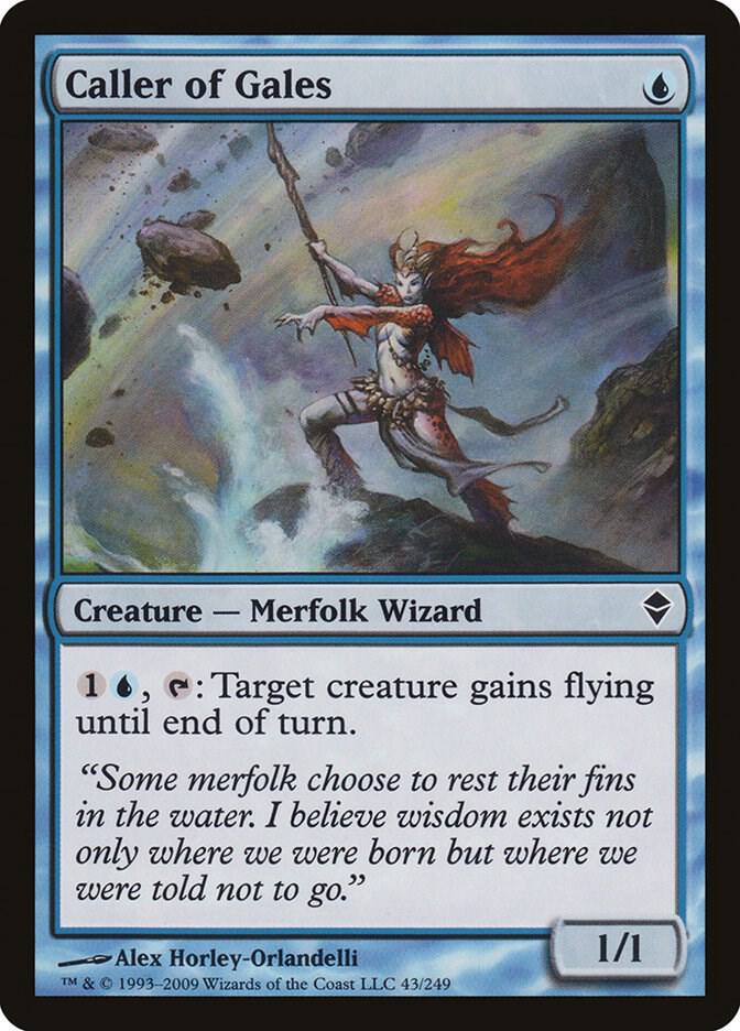 Caller of Gales 43/249 (Zendikar)  - Foil | Good Games Modbury