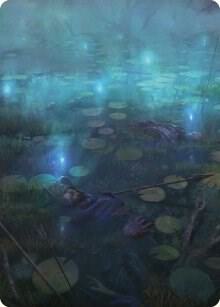 The Dead Marshes Art Card 79 (Art Series: Universes Beyond: The Lord of the Rings: Tales of Middle-earth)  | Good Games Modbury