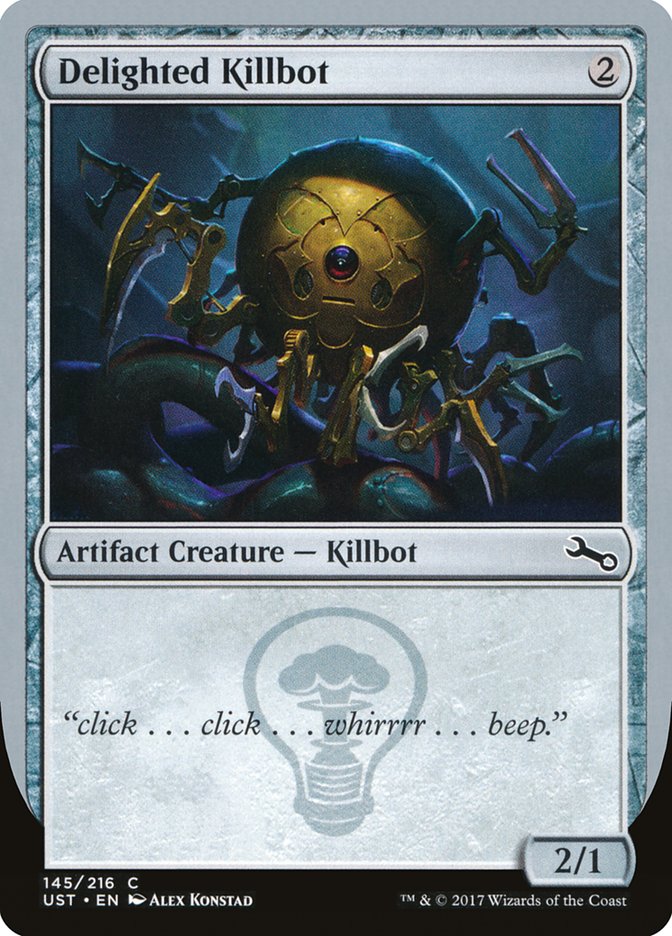 Delighted Killbot 145/216 (Unstable)  - Foil | Good Games Modbury