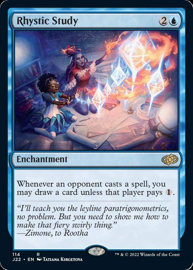 Rhystic Study [Jumpstart 2022] | Good Games Modbury