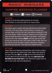 Vampire Wedding Planner (Magic Minigame) [Innistrad: Crimson Vow Minigame] | Good Games Modbury