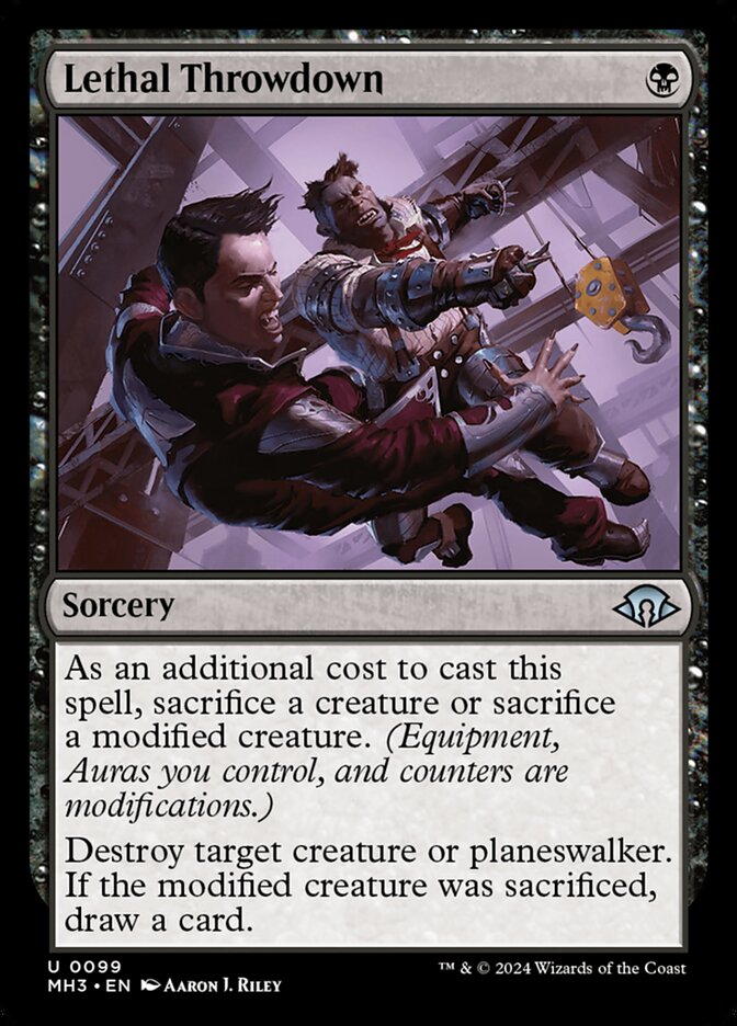 Lethal Throwdown 99/319 (Modern Horizons 3)  | Good Games Modbury