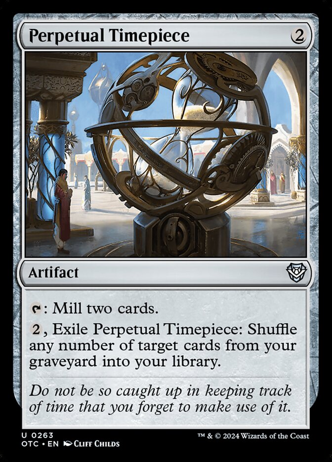 Perpetual Timepiece 263/342 (Commander: Outlaws of Thunder Junction)  | Good Games Modbury