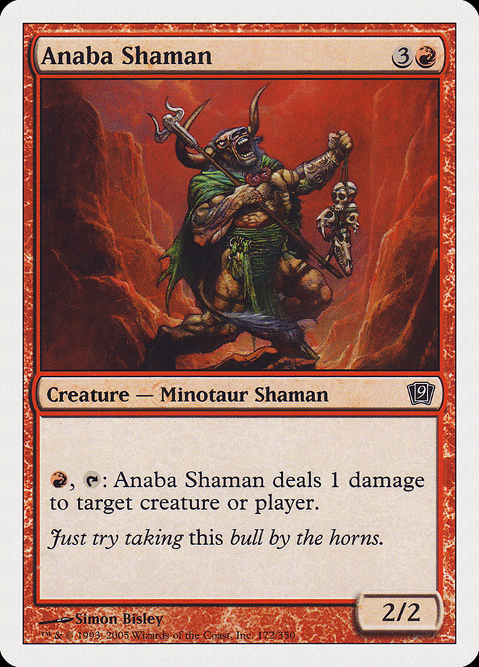 Anaba Shaman 172/350 (9th Edition)  | Good Games Modbury