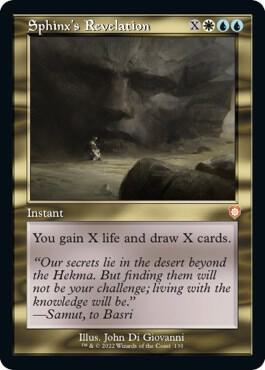 Sphinxs Revelation Retro Frame 130/40 (Commander: The Brothers' War)  | Good Games Modbury