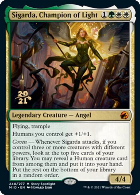 Sigarda Champion of Light 240s/171 (Prerelease Cards)  - Foil | Good Games Modbury