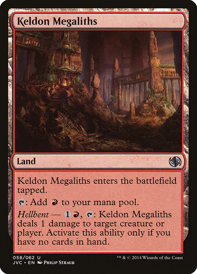 Keldon Megaliths 58/62 (Duel Decks: Anthology)  | Good Games Modbury