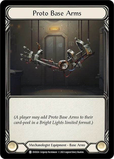 Proto Base Arms [EVO024] (Bright Lights) | Good Games Modbury