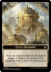 City's Blessing // Rat Double-Sided Token [Commander Masters Tokens] | Good Games Modbury