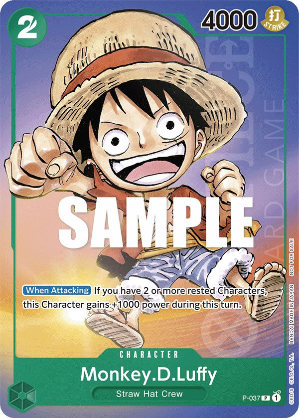 Monkey.D.Luffy (Gen Con 2023) [One Piece Promotion Cards] | Good Games Modbury