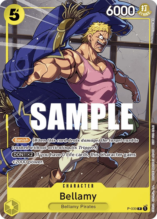 Bellamy (Pirates Party Vol. 4) [One Piece Promotion Cards] | Good Games Modbury