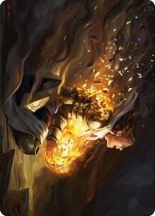 Vanish into Eternity Art Card 10 (Art Series: Phyrexia: All Will Be One)  | Good Games Modbury