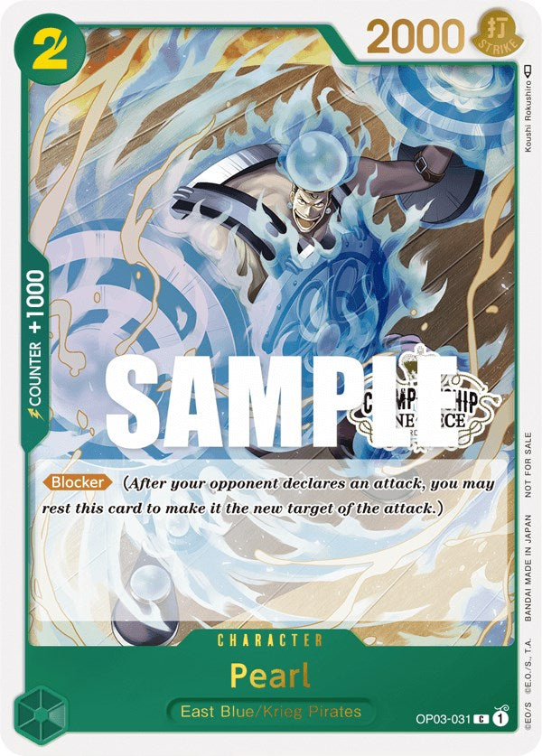 Pearl (Store Championship Participation Pack Vol. 2) [One Piece Promotion Cards] | Good Games Modbury