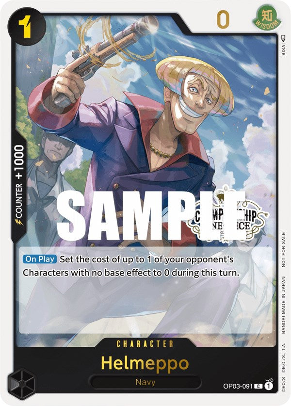 Helmeppo (Store Championship Participation Pack Vol. 2) [One Piece Promotion Cards] | Good Games Modbury