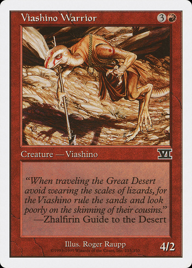 Viashino Warrior 213/350 (Classic Sixth Edition)  | Good Games Modbury