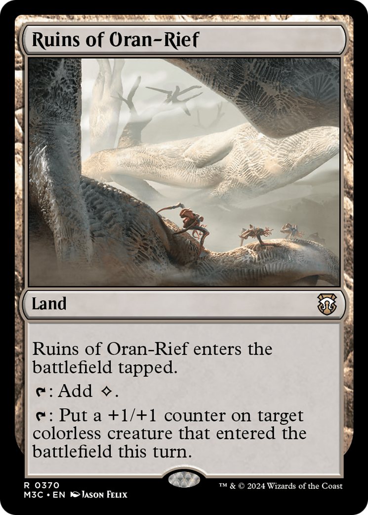 Ruins of Oran-Rief (Ripple Foil) [Modern Horizons 3 Commander] | Good Games Modbury