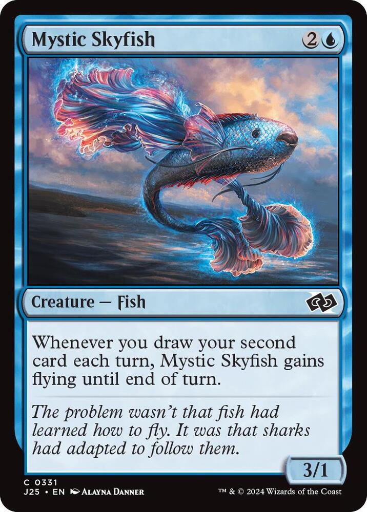 Mystic Skyfish 331/779 (Foundations Jumpstart)  | Good Games Modbury