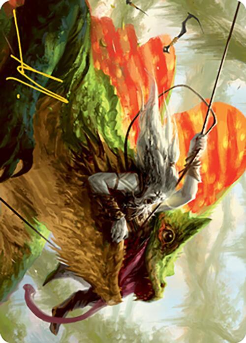 Captured by Lagacs Art Card Gold Stamped Signature 46 (Art Series: Modern Horizons 2)  | Good Games Modbury