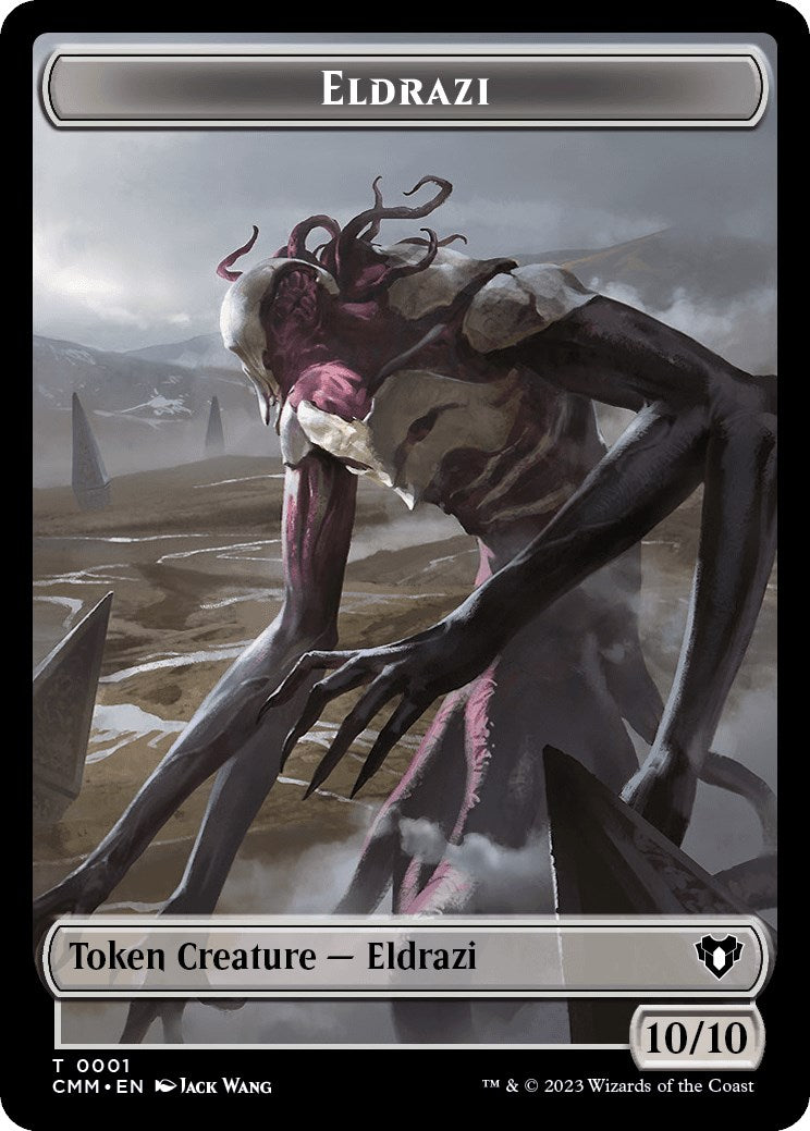 Eldrazi // Cat (0030) Double-Sided Token [Commander Masters Tokens] | Good Games Modbury