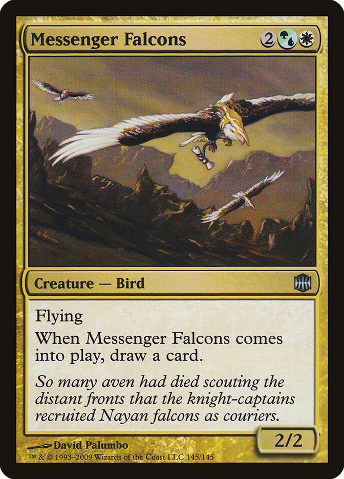 Messenger Falcons 145/145 (Alara Reborn)  - Foil | Good Games Modbury