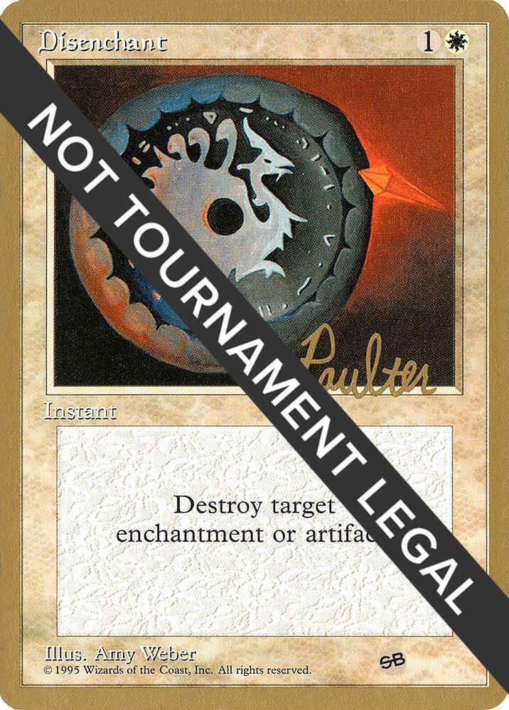 Disenchant 1996 Preston Poulter 4ED SB pp22sb/308 (World Championship Decks)  | Good Games Modbury