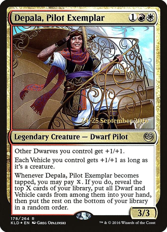 Depala Pilot Exemplar 178s/83 (Prerelease Cards)  - Foil | Good Games Modbury