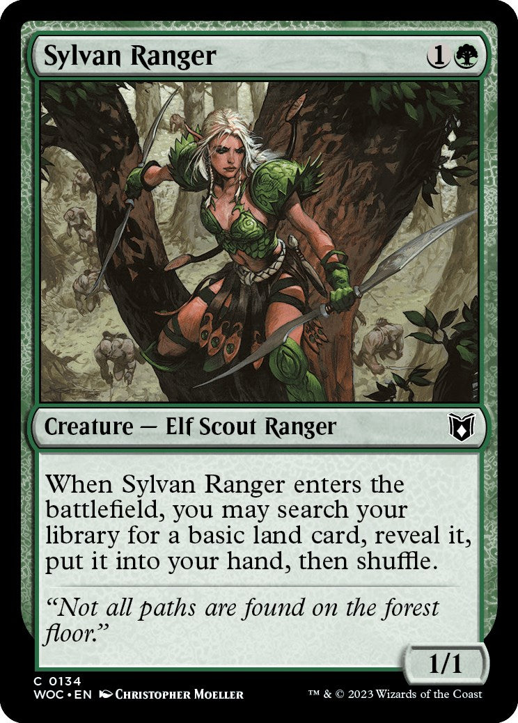 Sylvan Ranger [Wilds of Eldraine Commander] | Good Games Modbury