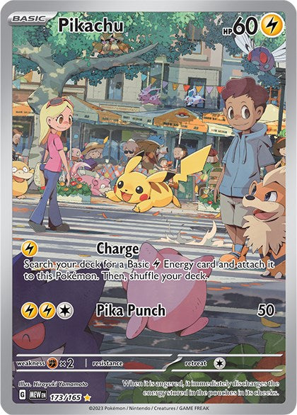 Pikachu (173/165) [Scarlet & Violet: 151] | Good Games Modbury