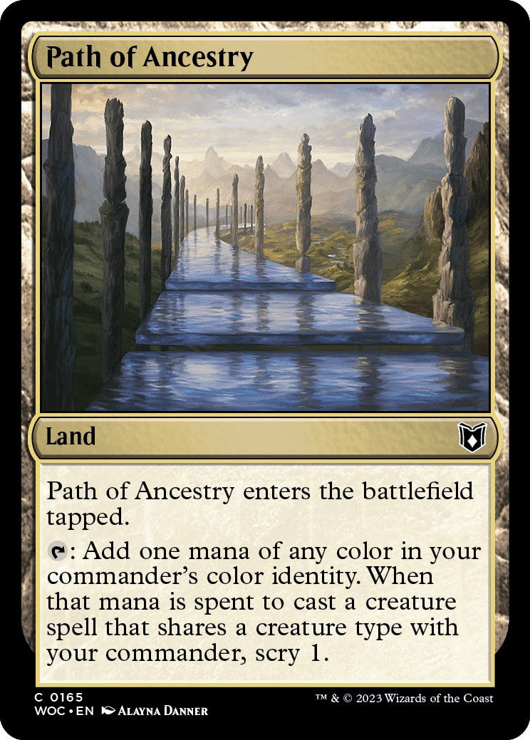 Path of Ancestry [Wilds of Eldraine Commander] | Good Games Modbury